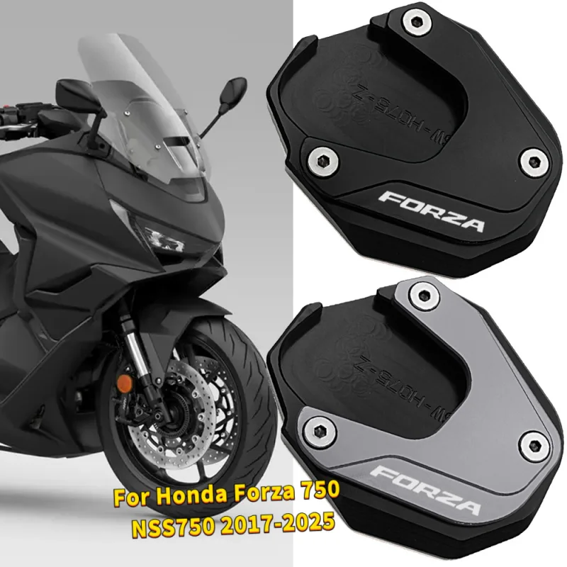 

Для Honda Forza 750/NSS750 2017 2018 2019 2020 2021 2022-2025 подставка для мотоцикла с ЧПУ, боковая подставка, удлинитель, увеличенная пластина