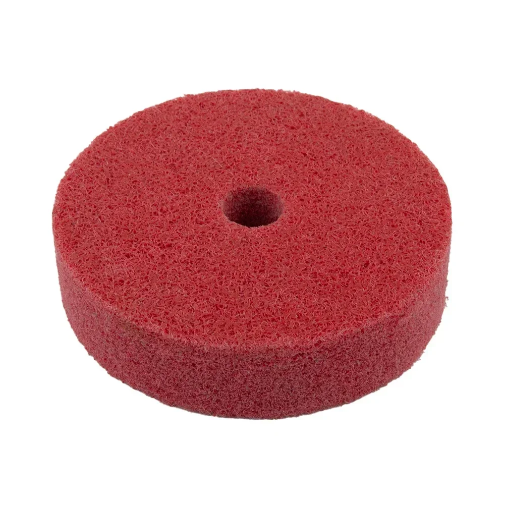 1pc 3Inch 75mm Nylon Fiber Polishing Buffing Buffer Pad Nylon Grinding Wheel  Grinding Disc Wheel Abrasive Tool For Metal Wood