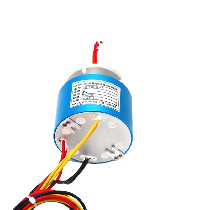 

2 Gas Passage Slip Rings 6mm air pipe Connect Pneumatic Rotary Union Electric Hybrid sliprings