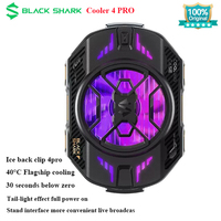 Original Black Shark Newest Version Cooler 4 Pro Fast Phone Cooler For iphone 15/ROG 7/Nubia Redmagic 9s Pro/Xiaomi FunCooler