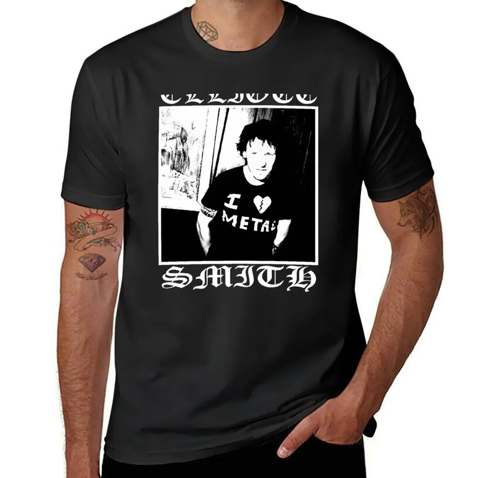 Elliott Smith I <3 Metal T-Shirt oversized t shirt anime figures summer top funny t shirts for men