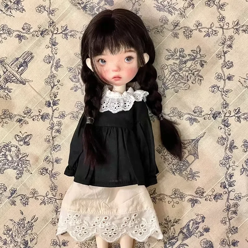 Bambola BJD 1/6 Set Completo Xiao Kui, Bambina Carina, Bellissimo Cartone Animato, Giocattolo in Resina di Alta Qualità, Regalo di Compleanno, Bambola Scontata con Articolazioni Mobili