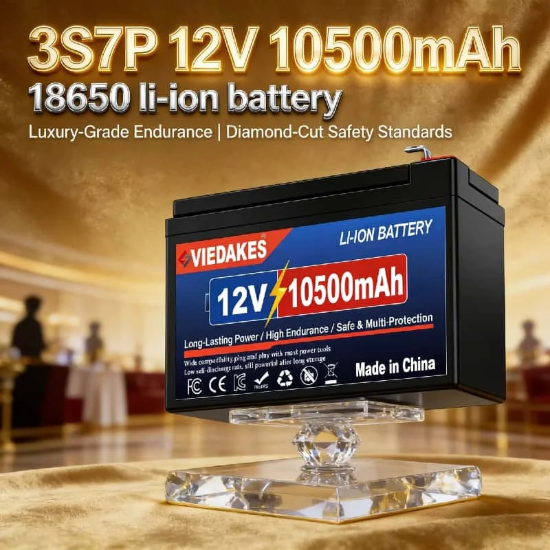 

Trusted:3S7P 12V 10500mAh rechargeable 18650 LI-ION battery with strong power and wide compatibility, Essential for power tools