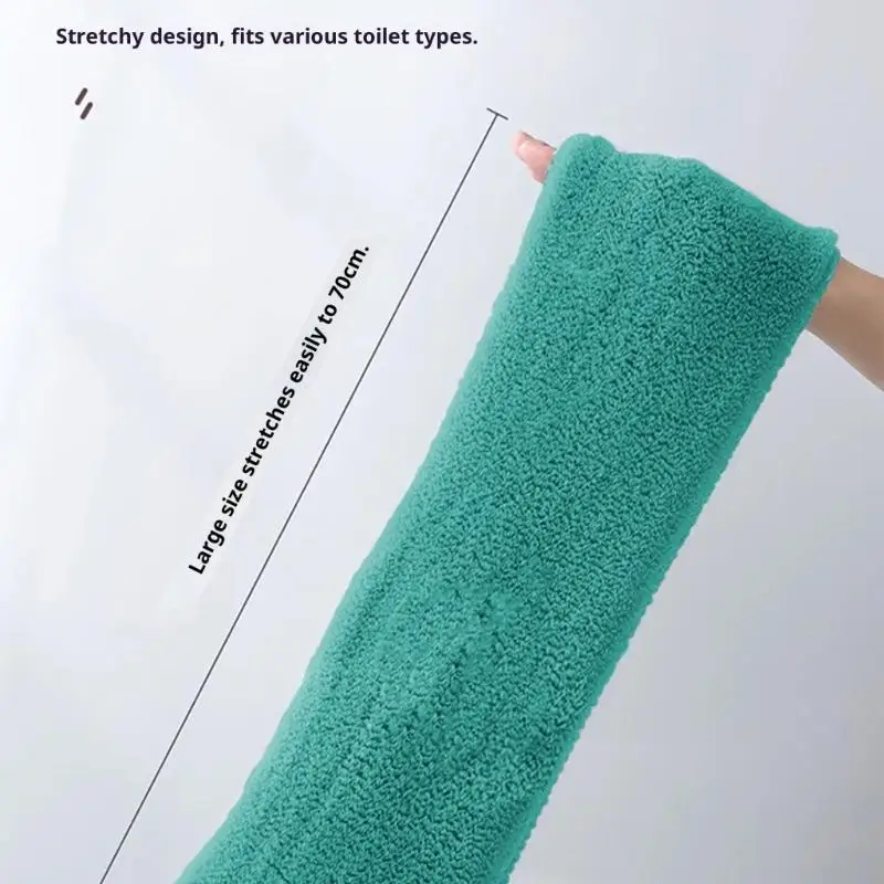 Winter Proof Toilet Cover Thicked Fiber Construction Quick Installation Soft Year Rounds Comfort 0XXB