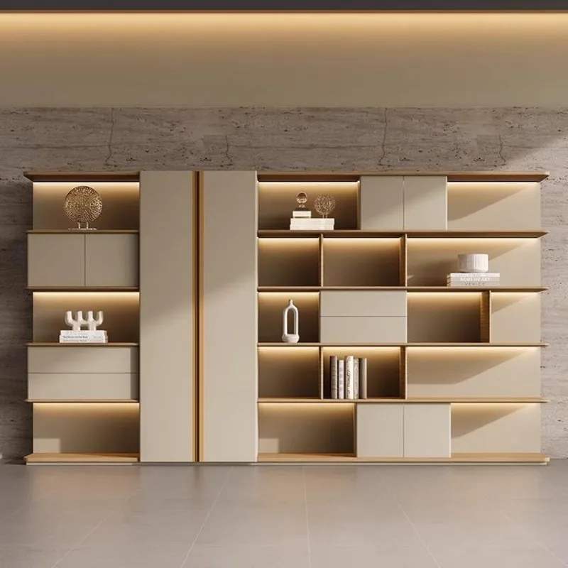 Simple modern floor-to-ceiling file cabinet