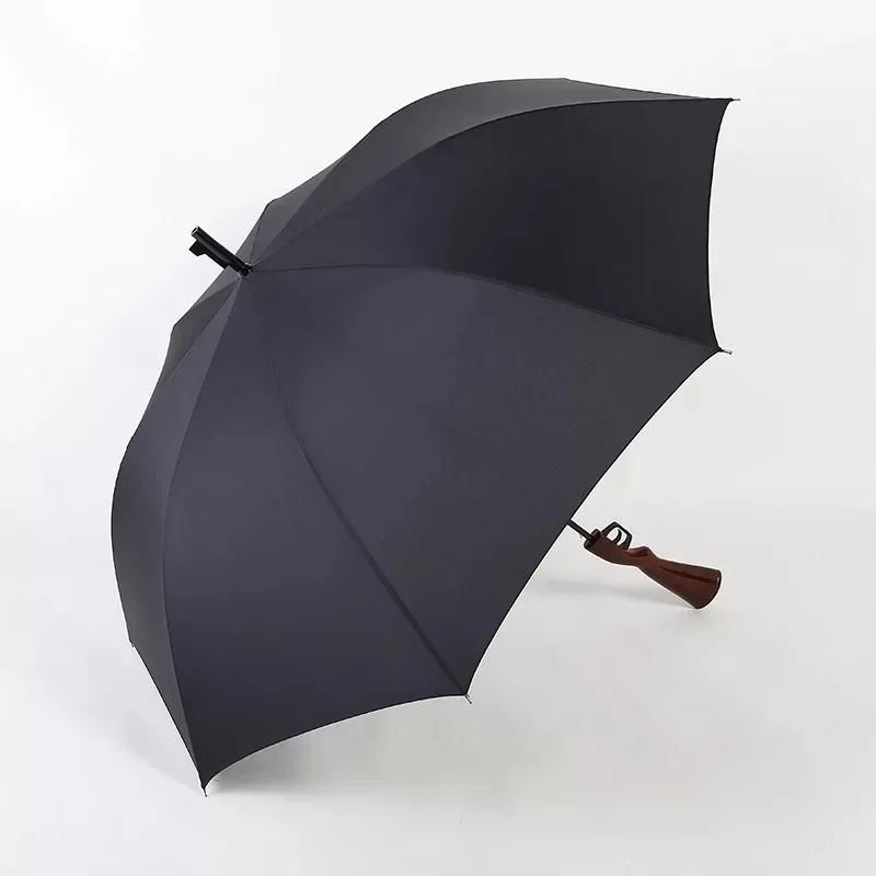 Creative Rifle Umbrella Long Handle Large Straight Cool Umbrellas Formen Automatic Open