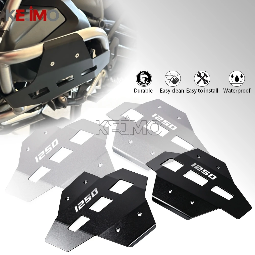 Accessories Cylinder Head Guards For OEM Crash Bars Fit FOR BMW R1250 GS Adventure LC 2019 2020 2021 2022 2023 2024 R 1250GS gs