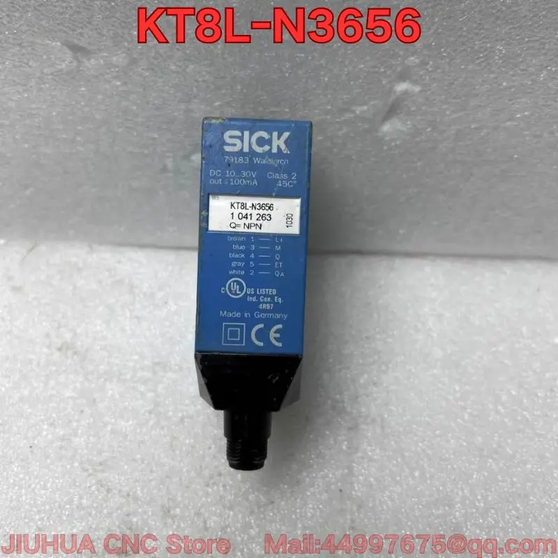 

Бывший в употреблении функциональный тест цветового датчика KT8L-N3656. обычно.