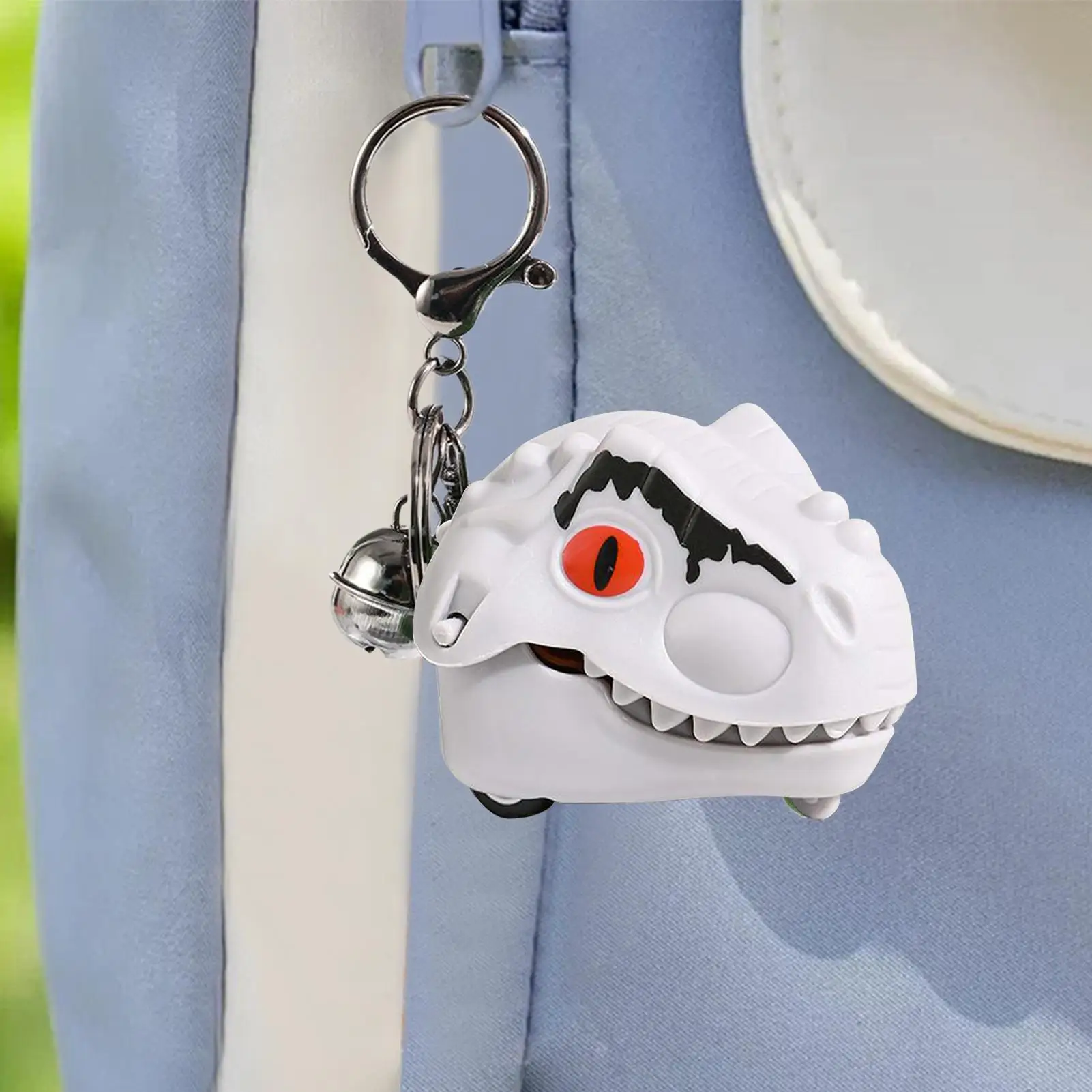 

Брелок с динозавром, рождественские игрушки, реалистичный кулон, кусающий палец, милый брелок с животными для кошелька, кошелька, зеркала заднего вида для багажа