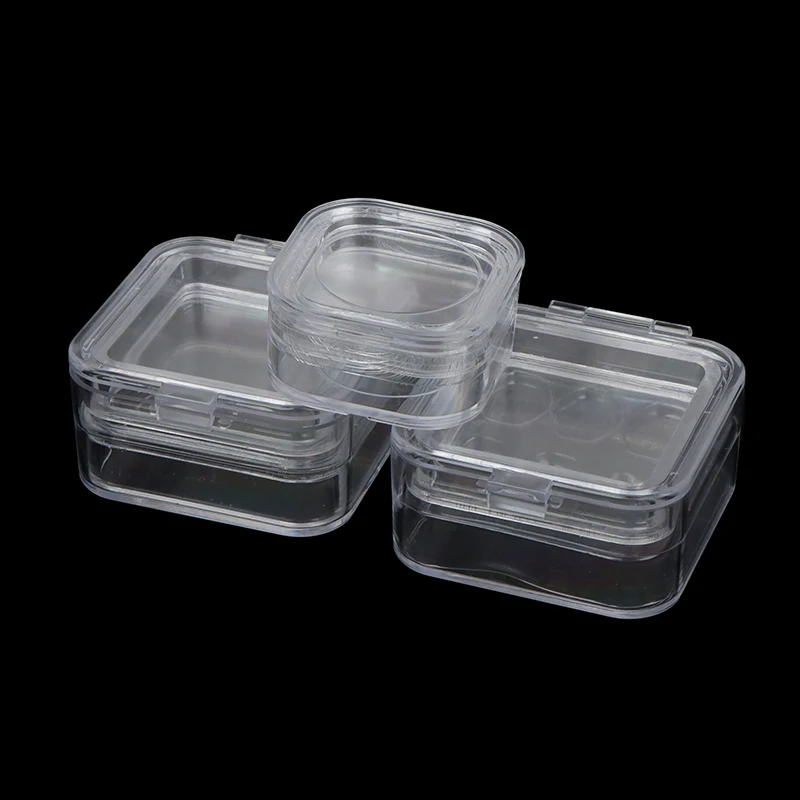 1pc Dental Tooth Box Inside Membrane Tooth Implant Transparent Plastic Organizer Case