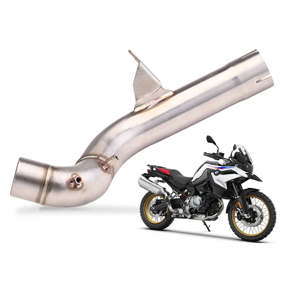 

Modified Escape Muffler Motorcycle Exhaust Middle Link Pipe for BMW F750GS F850GS F750 GS 2018 2019 2020