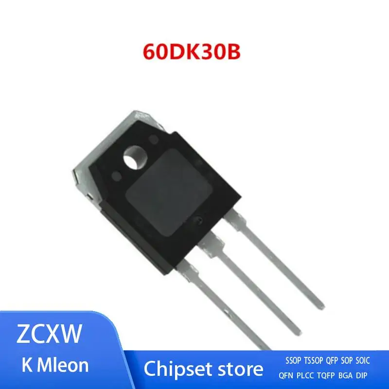 10PCS/LOT   WDW60DK30B 60DK30B SFA60Up30DN SFA6603DN TO-3p 60A 300V FRED