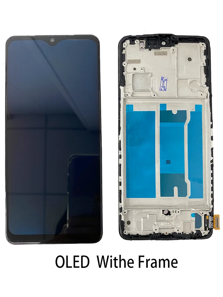 TFT / Oled 6.38 Inch Black For Vivo Y100A Vivo Y100 V2239 LCD Display Touch Screen Digitizer Assembly Replace / With Frame