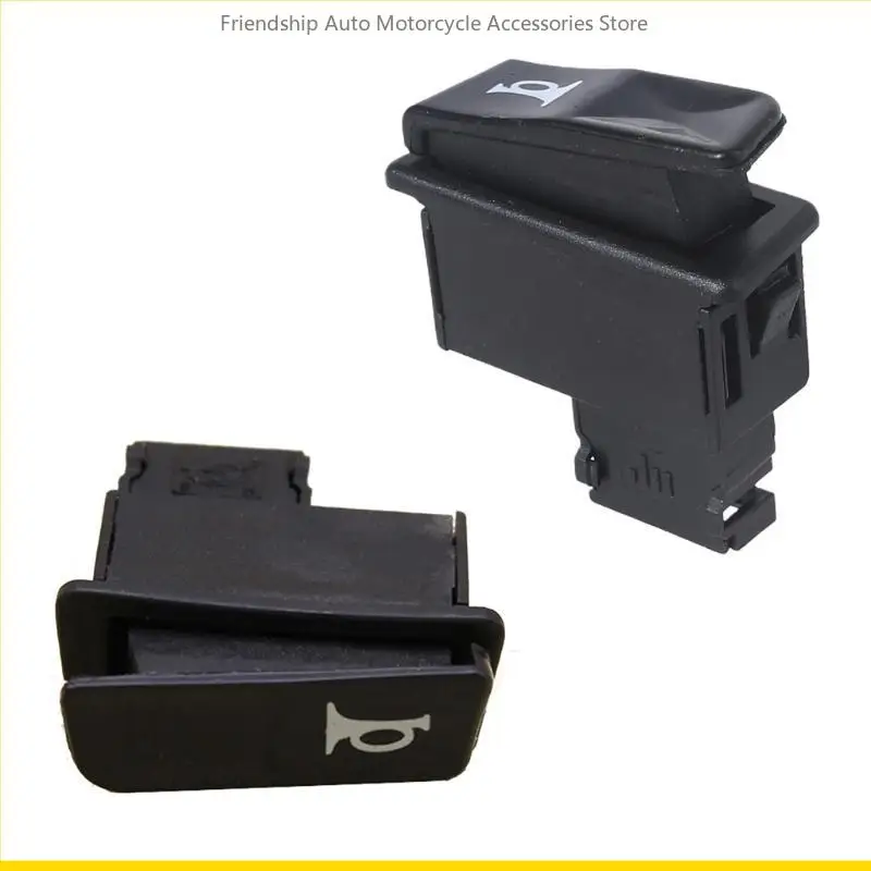 

SZCH Motorcycle Switch Buttons Powersports Small Dimmer Headlight Control On-off Button Replaceable Accessories