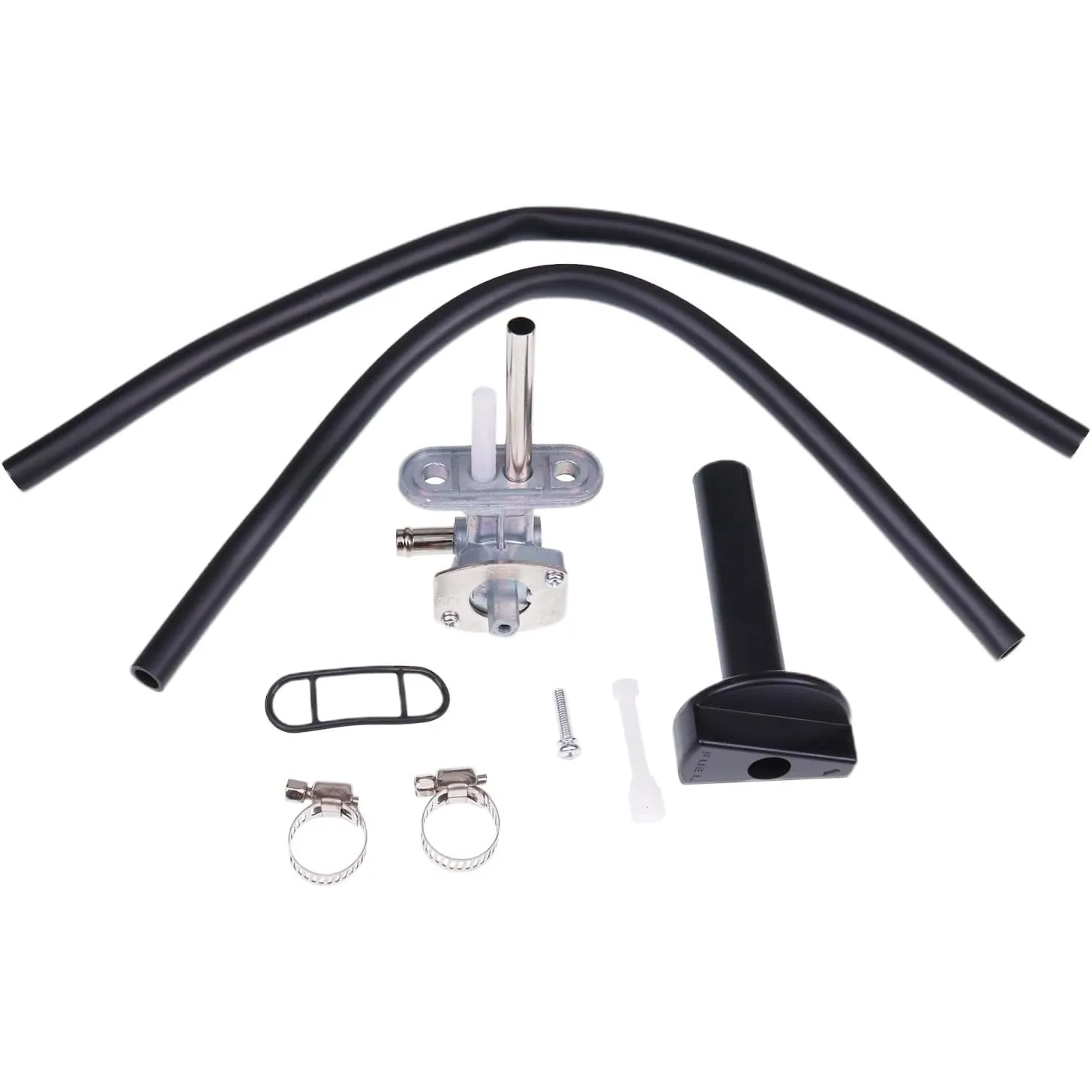 

Fuel Valve Petcock & Lever 5GH-24500-10-00 Compatible with Yamaha Kodiak 400 YFM400FA YFM450FA 4x4 2000-2006