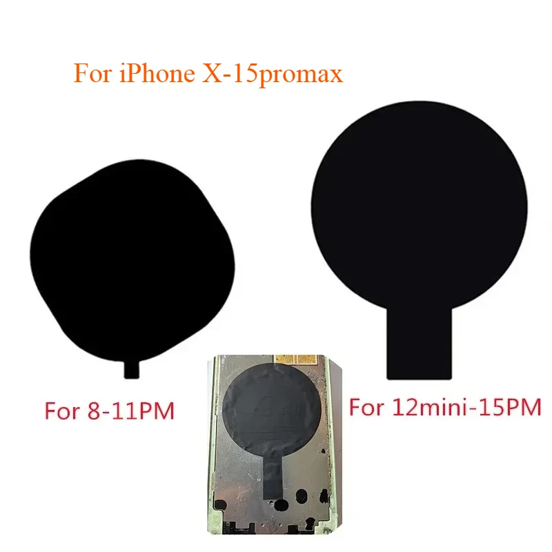 100pcs Back Cover Housing Wireless Charging Insulation Protection Sticker Tape For iPhone 12 mini XR XS Max 14 Plus 13 Pro Max