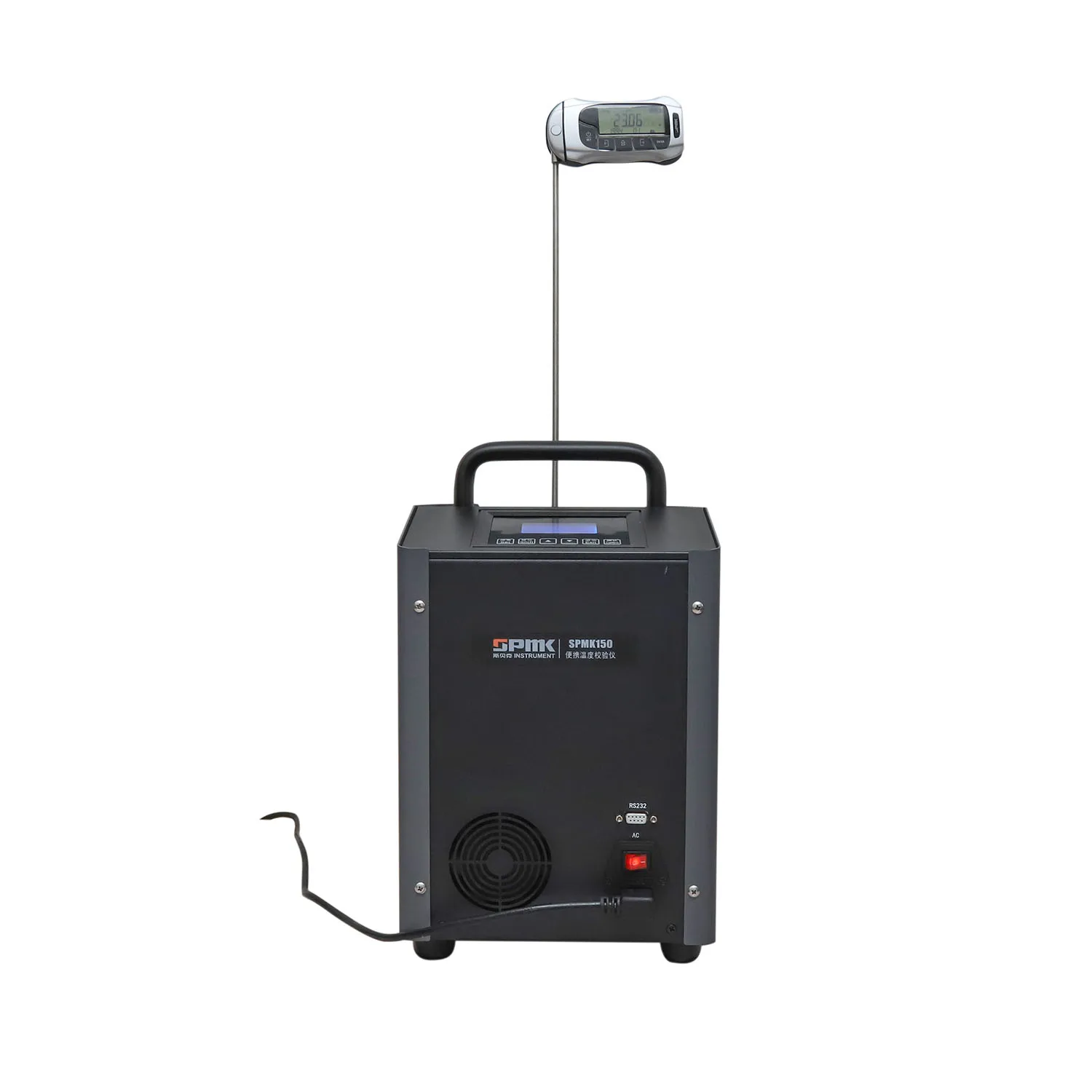 Portable Dry Block -40 - 155℃ Industrial High Precision Digital Temperature Calibrator Testing Equipment