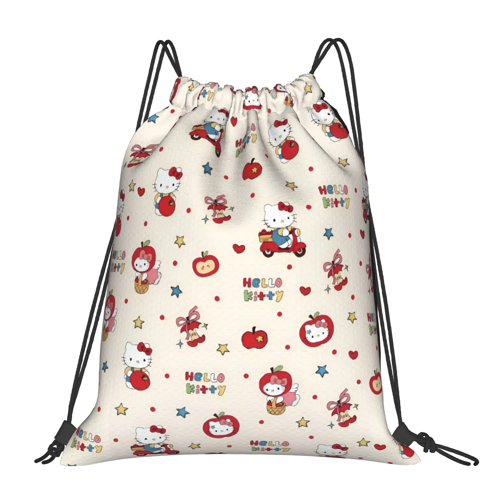 

Custom Kitties Kitten Drawstring Backpack Bags Men Women Lightweight Cute Cat Gym Sports Sackpack Sacks for Yoga