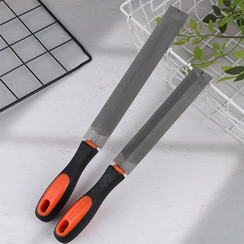 6/8-inch Metal Saw File, Double Extra Slim Tapered Chainsaw Sharpening File for Woodworking and Garden Tools〔YY33〕