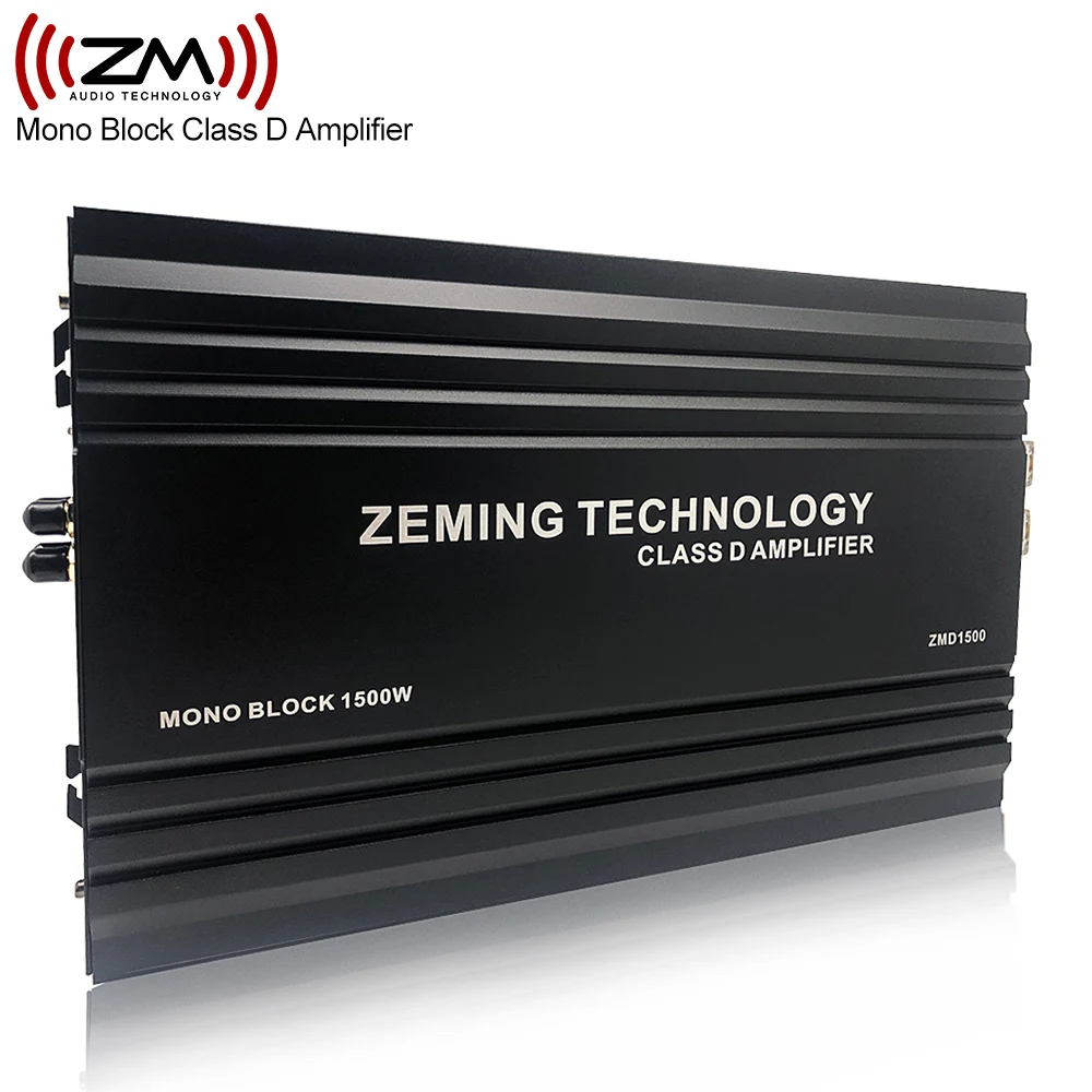 Car Zmplifier classe d RMS 3000W classe D mono amplificatore a 1 canale con telecomando