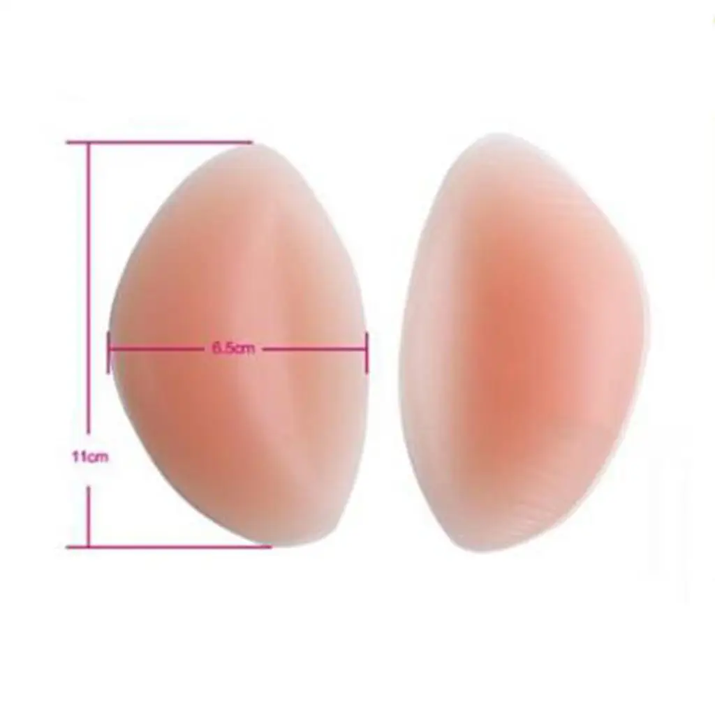 Invisible Silicone Breast Enhancers Bra Insert Pads Seamless Push Up Pads for Party Beach Wedding and Daily