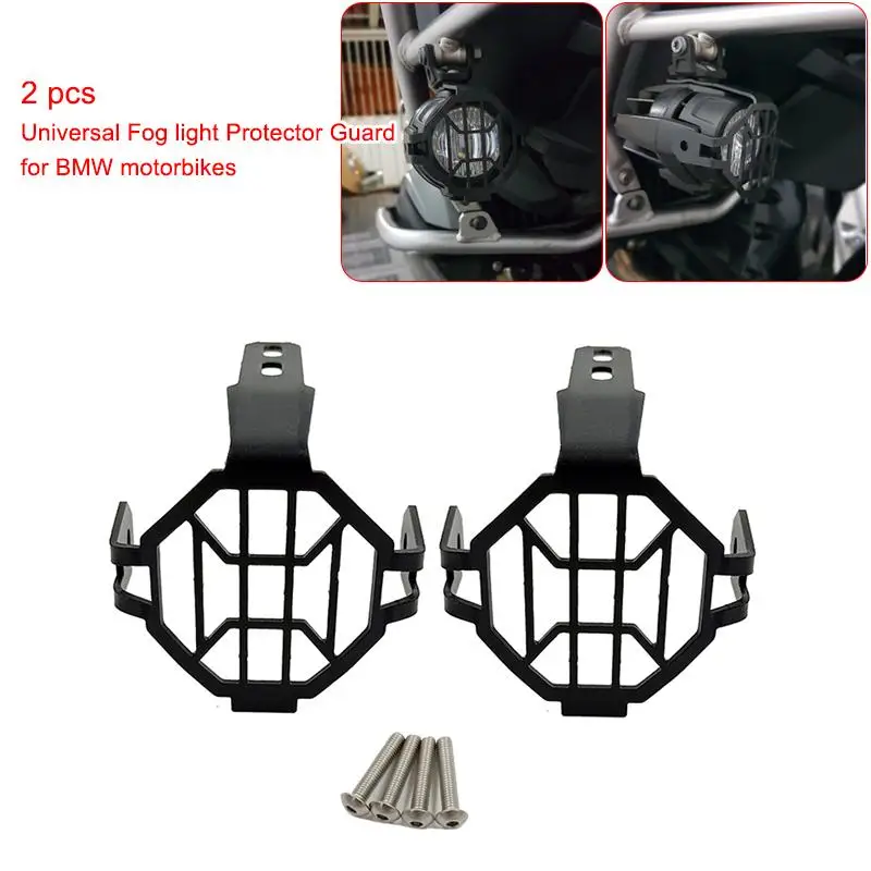 

prasku 1pair Motorcycle Fog Lights Lamp Protector Cover for BMW R1200GS ADV