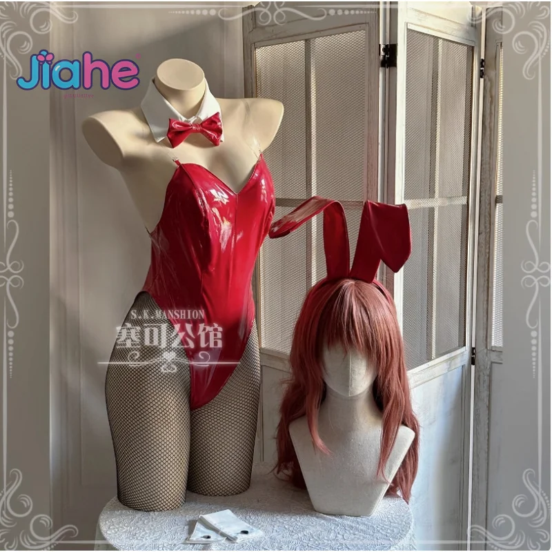 

Suzumiya Haruhi No Yuuutsu Suzumiya Haruhi Nagato Yuki Asahina Mikuru cosplay costume Women Halloween sexy bunny girl jumpsuit