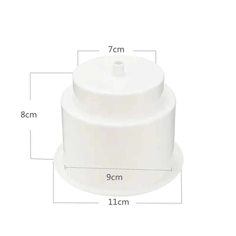 Best-Selling 6Pcs Recessed Drop In Plastic Cup Drink Can Holder With Drain For Boat Car Marine Rv Accessories (White)