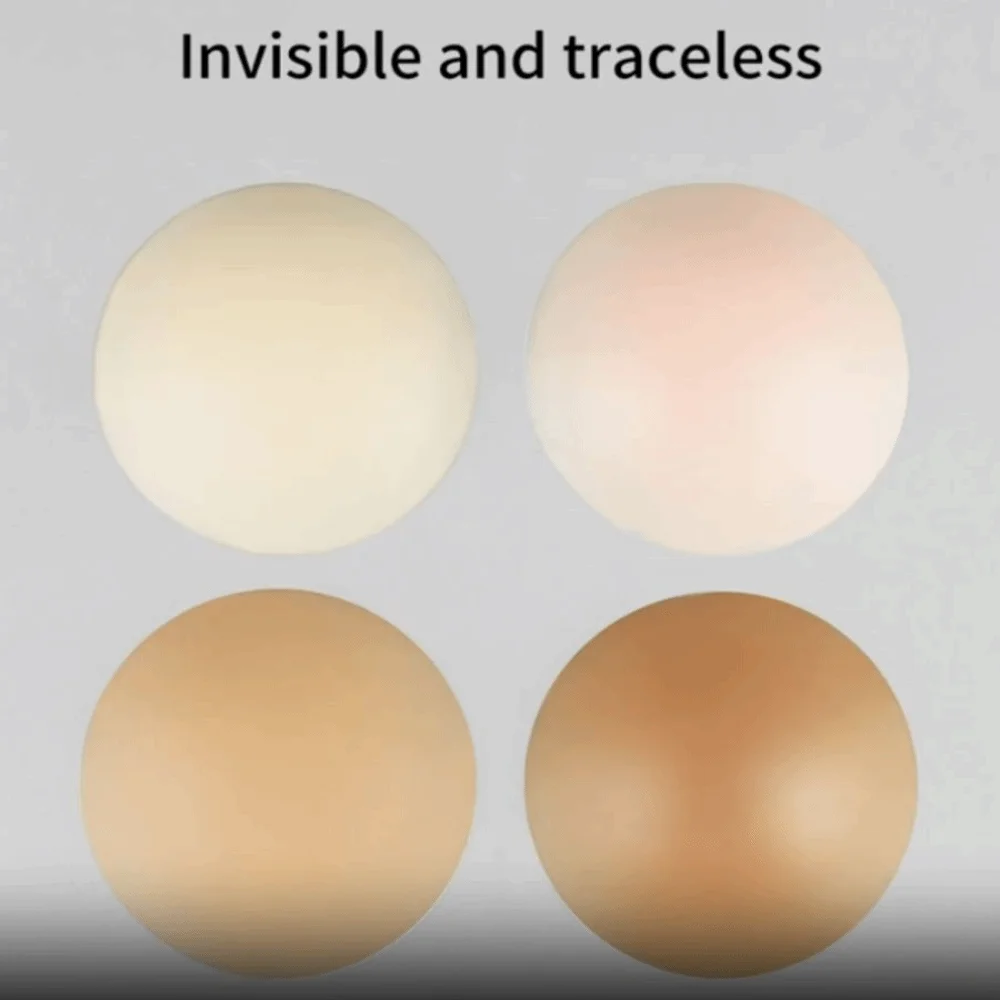 Tragbare wiederverwendbare Brustwarzenabdeckung, wasserdicht, ultradünn, Brustaufnäher, Brustaufkleber für Reisen