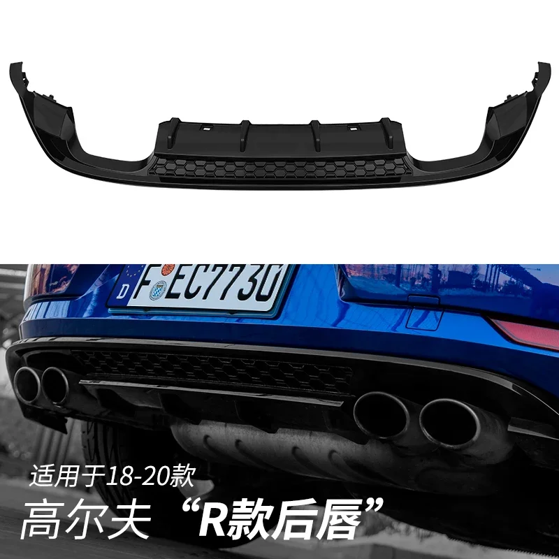 For Volkswagen Golf 7 MK7 rear lip ，Rline / R / GTI modified parts rear bar surrounding tail lip Golf 7 Accessories