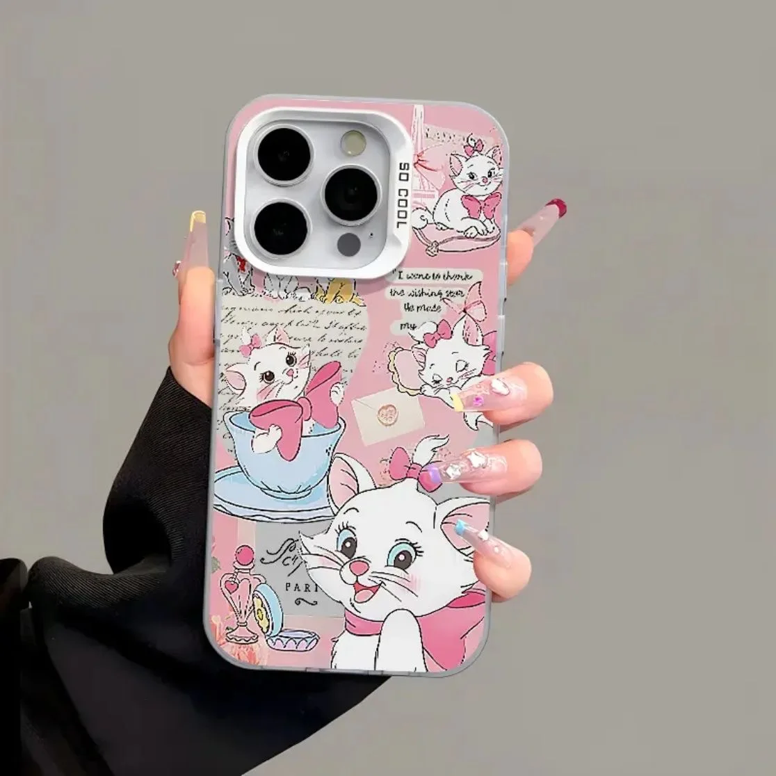 Disney Marie Cat Phone Case for Infinix Hot 8 9 10 12 20 30 30i Play Smart 5 6 7 8 Plus Spark 20 10 Pro Shockproof Back Cover