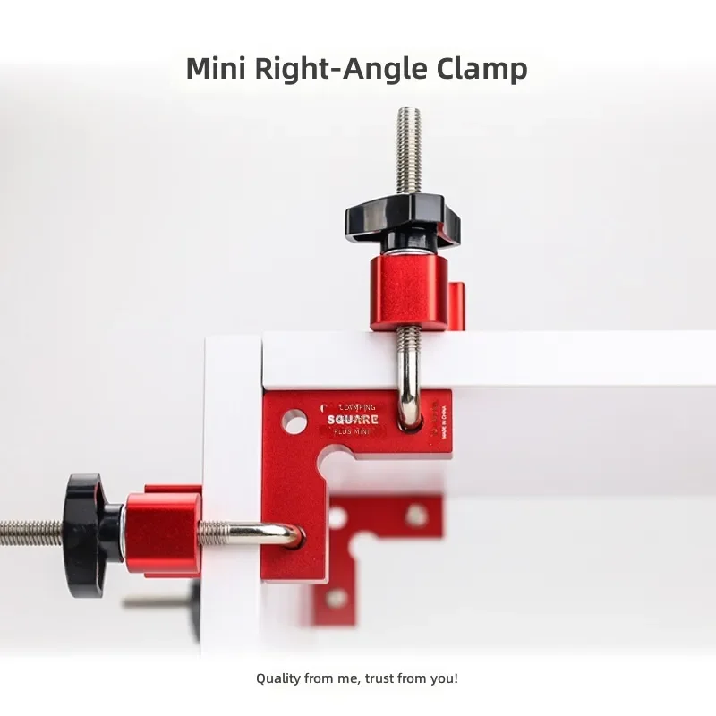 90 Degree Right Angle Clamp Mini Wooden Board Splicing Clip Woodworking Auxiliary Positioning Fixture Puzzle Block Tool