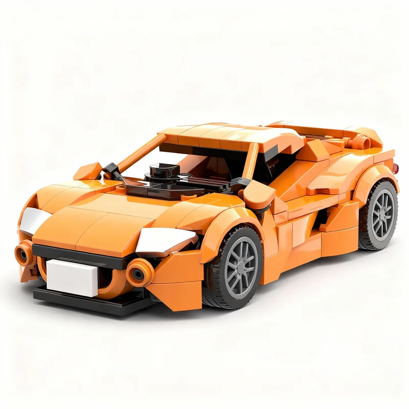 373 قطعة من مكعبات البناء على شكل مدينة الأبطال أوتوباس إيه إس إل غاراييا، هدايا عيد الميلاد، ألعاب إبداعية للأطفال