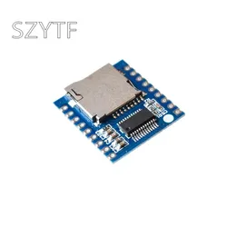 Serial port control voice module MCU IO control SD/TF card MP3 player board XY-V17B