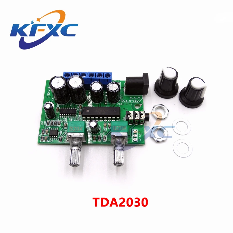 

1pcs TDA2030 2.1 Subwoofer Amplifier Audio board 6W*2+25W Mini Bass Amplifier HIFI YD1517P for 4-6 inch 40W SubWoofer Speaker