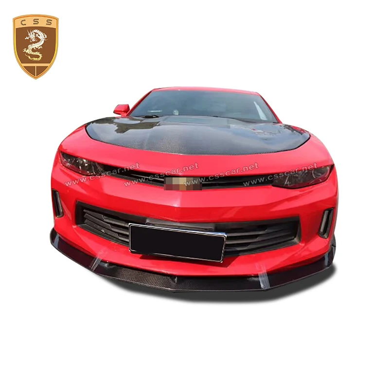 Car Accessories for Chevrolet Camaro 2018 Carbon Fiber Front Diffuser Side Skirt Rear Bumper Lip Tail Wing Camaro Auto Body Kits