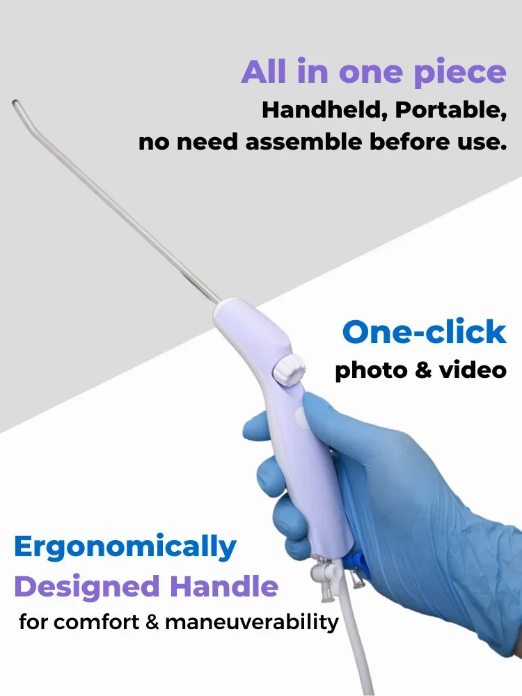 2.2mm Working Channel BESDATA Flexible Hysteroscopy Surgery Disposable Hysteroscope Cystoscope