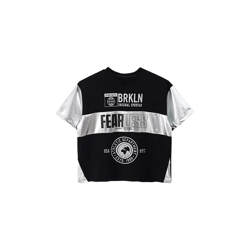 Pailletten Mode Gesellschaft stanz Kleidung Hip Hop Tanz Kostüme 4 Mädchen Jungen Straße tragen Kinder Jazz Tanz Wettbewerb Outfits