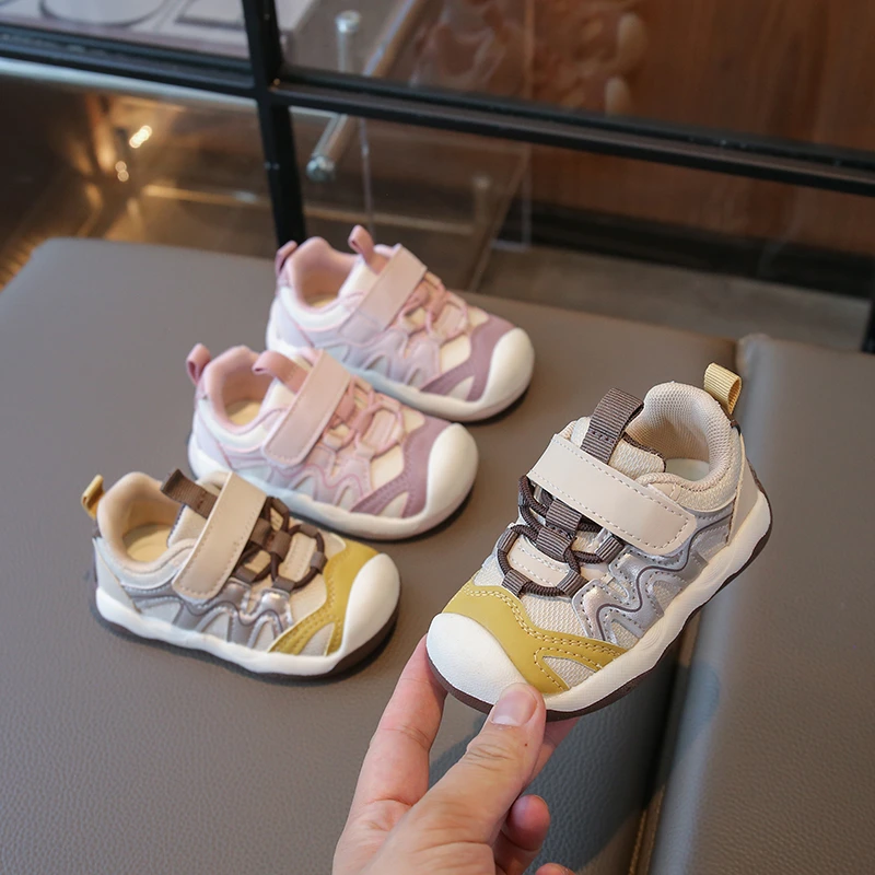 

Новинка осени 2024, детская спортивная обувь для детей 0-3 лет, обучающая обувь для малышей на мягкой подошве, функциональная повседневная обувь для мужчин и женщин