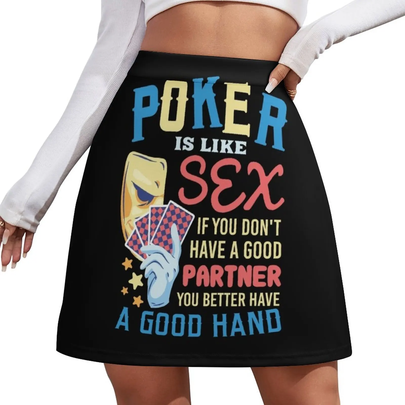 

Funny Poker design for a Casino Lover Mini Skirt women's stylish skirts dress women summer extreme mini dress Dresses