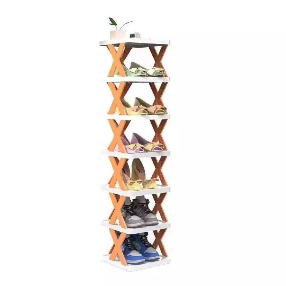 Stackable Shoe Rack High-capacity MultiLayer Detachable Shoes Shelf Multi-Functional Simplicity Household Dormitory Storage Rack