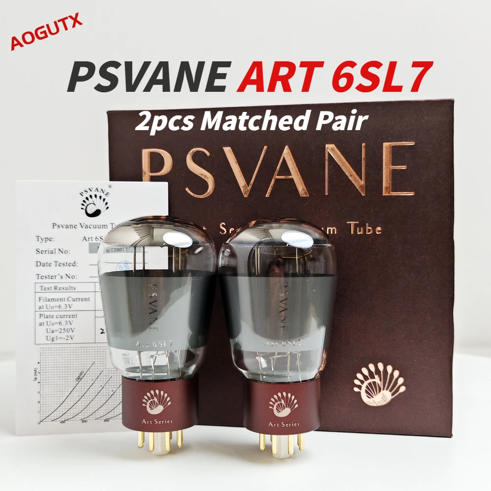 Aogutx 2024PSVANE ART 6SL7 Vacuum Tube Upgrade 6SL7 6SL7GT 6N9P 6N9 6H9C 5691 6N2 12AT7 HIFI Audio Valve Electron Tube Amp Diy