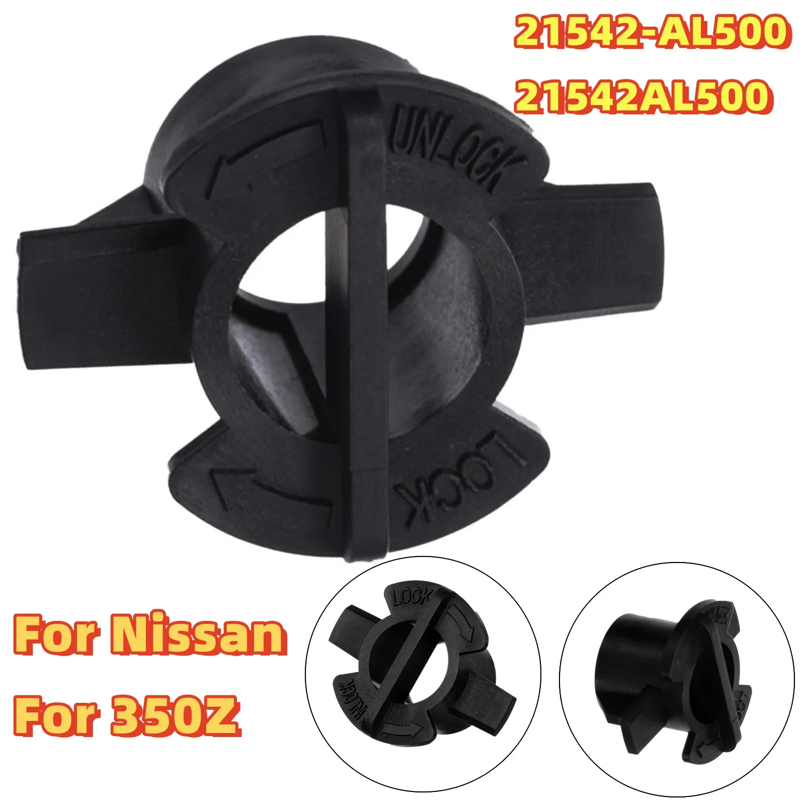 

Car Upper Radiator Mount Bracket 21542-AL500 21542AL500 For Nissan For 350Z 2003-2008 Plastic Radiator Clamp Interior Trim