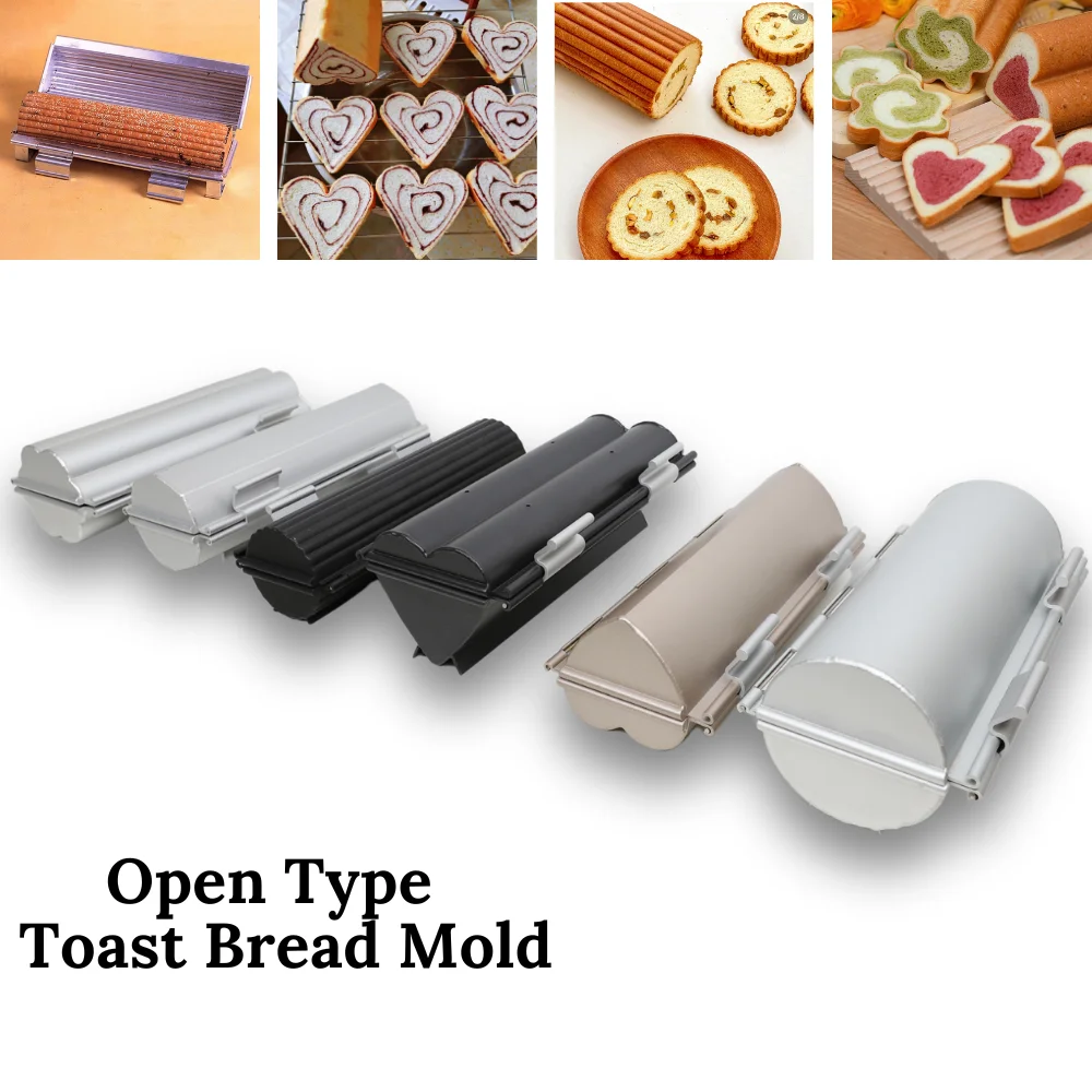 

High Quality Flower/Cylinder Shape Toast Mould Cookie Bread Mold Nonstick Cake Mould Baking Tools Kitchen Accessories Bread Loaf