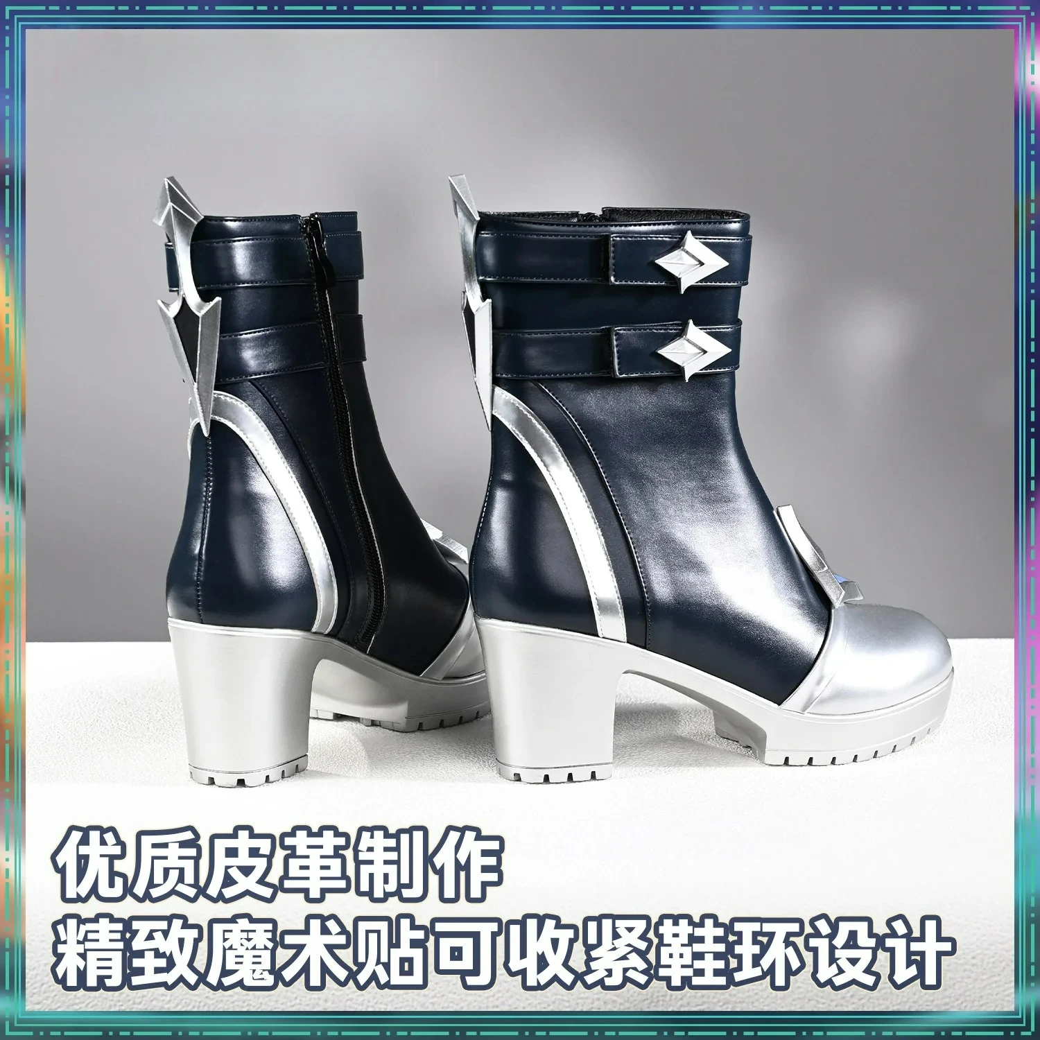 Newly Lohen Cosplay Shoes Halloween costume Christmas costume Role Playing Party Comic Genshin Impact 36-41 view 3