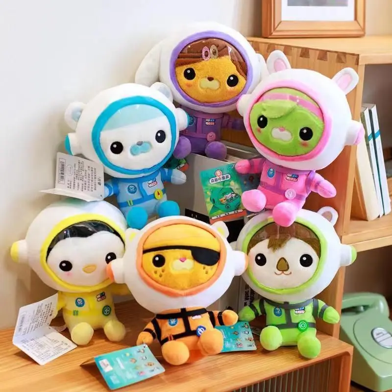 Peluche Original de los Octonautas de 22 cm, Barnacle, Peso, Penguin, Shellington, Dashi, Peluche de Anime, Regalo de Cumpleaños, Navidad para Niños