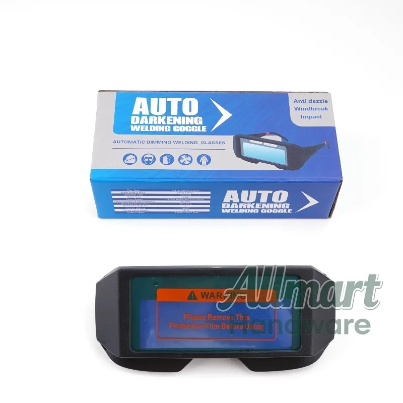 Auto Darkening Welding Glasses, Welder Special Goggles, Anti-Glare Laser Protection for ARC TIG Welding Work