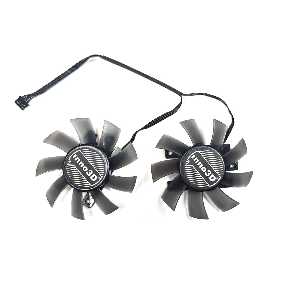 

75mm CF-12815S 4Pin GPU Cooling Fan For Inno3D GeForce GTX 1660 Ti RTX 2060 Ggraphics Video Card Cooler Fan