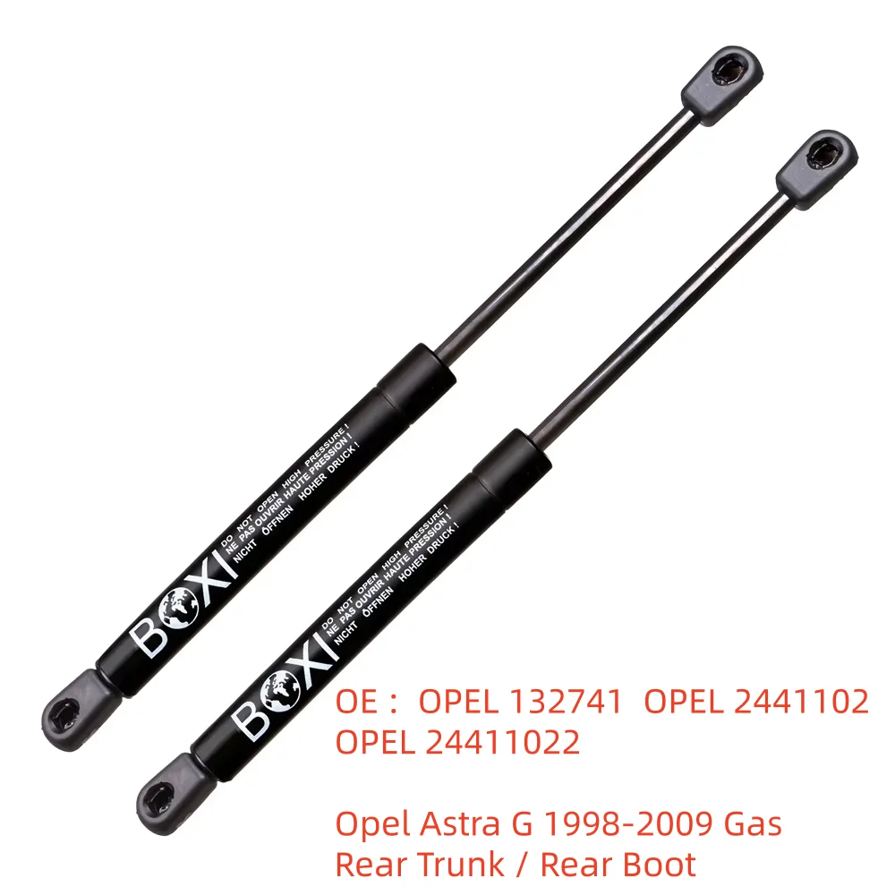 

BOXI 2 шт. Амортизаторы багажника для Opel Astra G 1998-2009 OPEL 132741 2441102 24411022 Газовые пружины, упоры для подъема