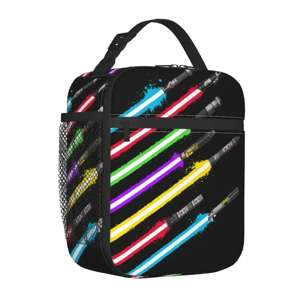 

Galaxy Space Film Lightsabers Thermal Insulated Lunch Bags Work Classic Universe Movie Box for Lunch Thermal Cooler Food Box